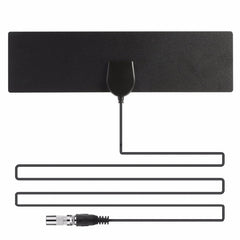 25 Miles Range 28dBi High Gain Amplified Digital HDTV Indoor Outdoor TV Antenna with 3.7m Coaxial Cable & IEC Adapter, 25 Miles 28dBi