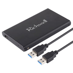 Richwell SATA R2-SATA-500GB 500GB 2.5 inch USB3.0 Super Speed Interface Mobile Hard Disk Drive, 500GB