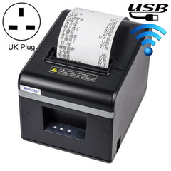 Xprinter N160II USB+WIFI Interface 80mm 160mm/s Automatic Thermal Receipt Printer, UK Plug, USB+WIFI Interface, US Plug, USB+WIFI Interface, EU Plug, USB+WIFI Interface, UK Plug