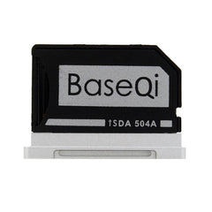BASEQI 504ASV Hidden Aluminum Alloy SD Card Case for Macbook Pro Retina 15 inch (End of 2013 - Mid-2015) Laptops, For Macbook Pro Retina 15