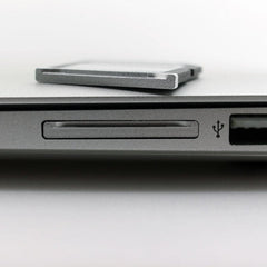 BASEQI Hidden Aluminum Alloy SD Card Case for Macbook Pro (Mid-2012) (not Retina) Laptops, For Macbook Pro Mid-2012 (not Retina)