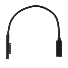 USB-C / Type-C Female to 6 Pin Male Laptop PD Fast Charging Cable for Microsoft Surface Pro 9 / 8 / 7 / 6 / 5 / 4 / 3, Cable Length: 0.2m, Pro 9 / 8 / 7 / 6 / 5 / 4 / 3 to USB-C / Type-C Female Black                                                     ...