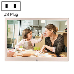 HSD1303 13.3 inch LED 1280x800 High Resolution Display Digital Photo Frame with Holder and Remote Control, Support SD / MMC / MS Card / USB Port, UK Plug(Gold), HSD1303 13.3 inch