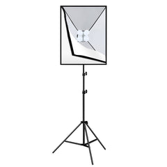 PULUZ Softbox Lighting Kit 2 PCS 50x70cm Professional Photo Studio Photography Light Equipment with 8 x E27 20W E27 Socket Bulb Photography Lighting Kit for Filming Portrait Shooting / Fashion Advertising Photography, 2 PCS 4 x Bulb Kit EU Plug        ...