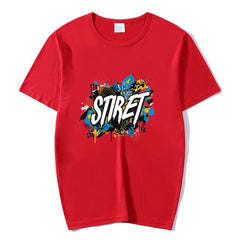 Round Neck Modal Short Sleeve T-shirt Custom Made Print Your Demand, Size: L, L, POD T-shirt