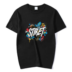 Round Neck Modal Short Sleeve T-shirt Custom Made Print Your Demand, Size: XXXL, XXXL