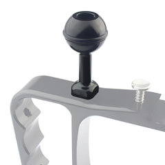 PULUZ 1/4 inch Screw Aluminum Ball Adapter Mount for GoPro, Insta360, DJI and Other Action Cameras, Diameter: 2.5cm, 1/4 inch Screw(Black), 1/4 inch Screw(Blue)