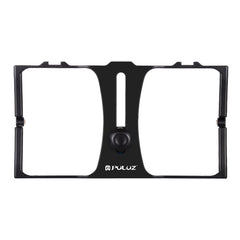 PULUZ Vlogging Live Broadcast Smartphone Video Rig Filmmaking Recording Handle Stabilizer Bracket for iPhone, Galaxy, Huawei, Xiaomi, HTC, LG, Google, and Other Smartphones, Vlogging Rig