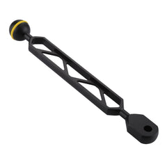 PULUZ 8 inch 20.3cm Aluminum Alloy Ball Arm for Underwater Torch / Video Light, Ball Diameter: 2.5cm, 8 inch Single Ball