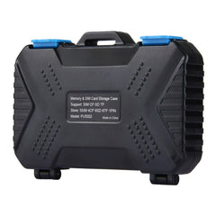PULUZ 27 in 1 Memory Card Case for 4CF + 8SD + 9TF + 1Card PIN + 1Standard SIM + 2Micro-SIM + 2Nano-SIM, 27 in 1