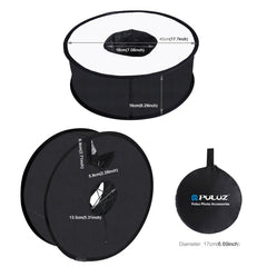 PULUZ 45cm Round Style Macro and Portrait Softbox SpeedLite Flash Light Foldable Diffuser, 45cm Round