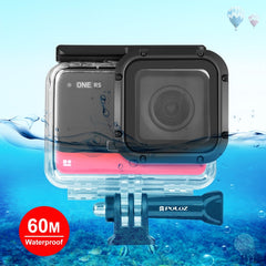 PULUZ 60m Underwater Depth Diving Case Waterproof Camera Housing for Insta360 One RS 4K Edition, For Insta360 One RS 4K Edition Diving Case