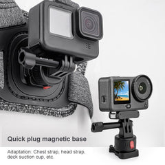 PULUZ Action Camera Quick Release Magnetic Base Adapter, Quick Release Magnetic Base