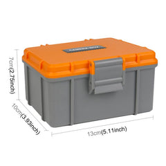 For DJI Osmo Action 5 Pro / 4 / 3 PULUZ Waterproof Hard Carrying Suitcase Outdoor Protective Storage Box