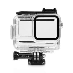 For Insta360 Ace Pro PULUZ 60m Underwater Waterproof Housing Case with Base Adapter & Screw, For Insta360 Ace Pro  Underwater Case