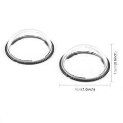 For Insta360 X4 PULUZ Rotation PC Lens Guard  Protective Cover, For Insta360 X4 PC Lens Guard