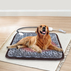 Pet Heating Pad for Dogs & Cats – Waterproof Heated Mat | Chew-Resistant Winter Warmer