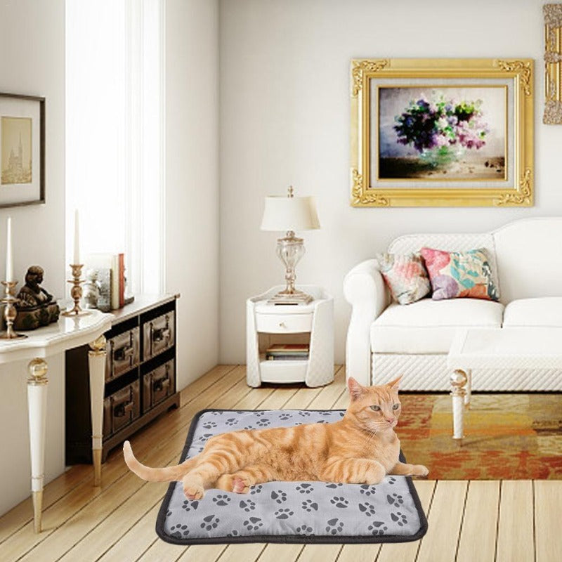 Pet Heating Pad for Dogs & Cats – Waterproof Heated Mat | Chew-Resistant Winter Warmer