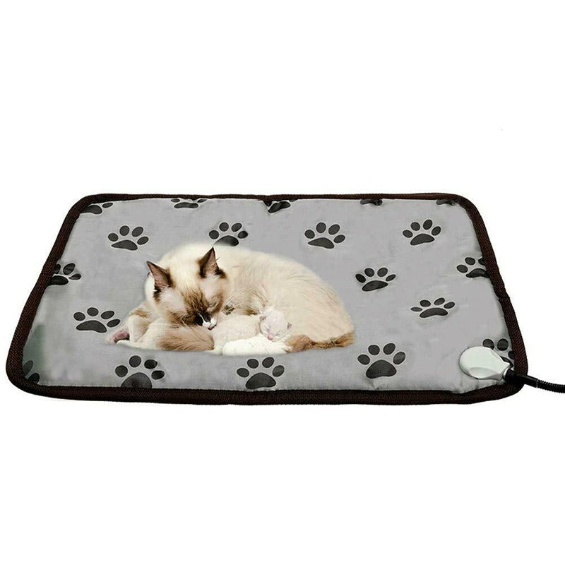 Pet Heating Pad for Dogs & Cats – Waterproof Heated Mat | Chew-Resistant Winter Warmer