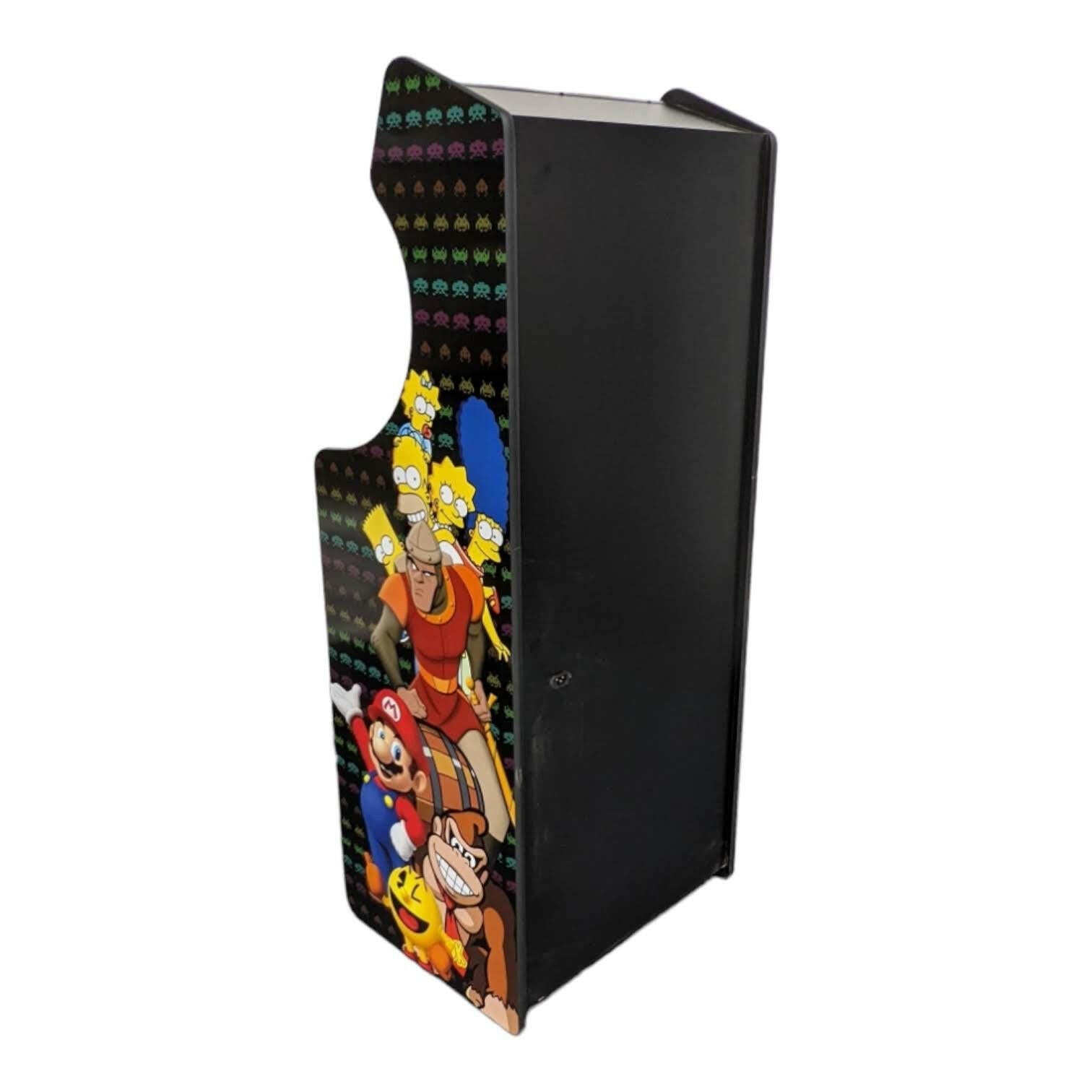Deluxe 24 Home Edition arcade game by Roll Model Arcade with 80s retro theme, featuring vibrant graphics and classic arcade controls.
