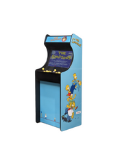 Deluxe 24 home arcade game with Simpsons theme by Roll Model Arcade, featuring colorful game cabinet and classic design.