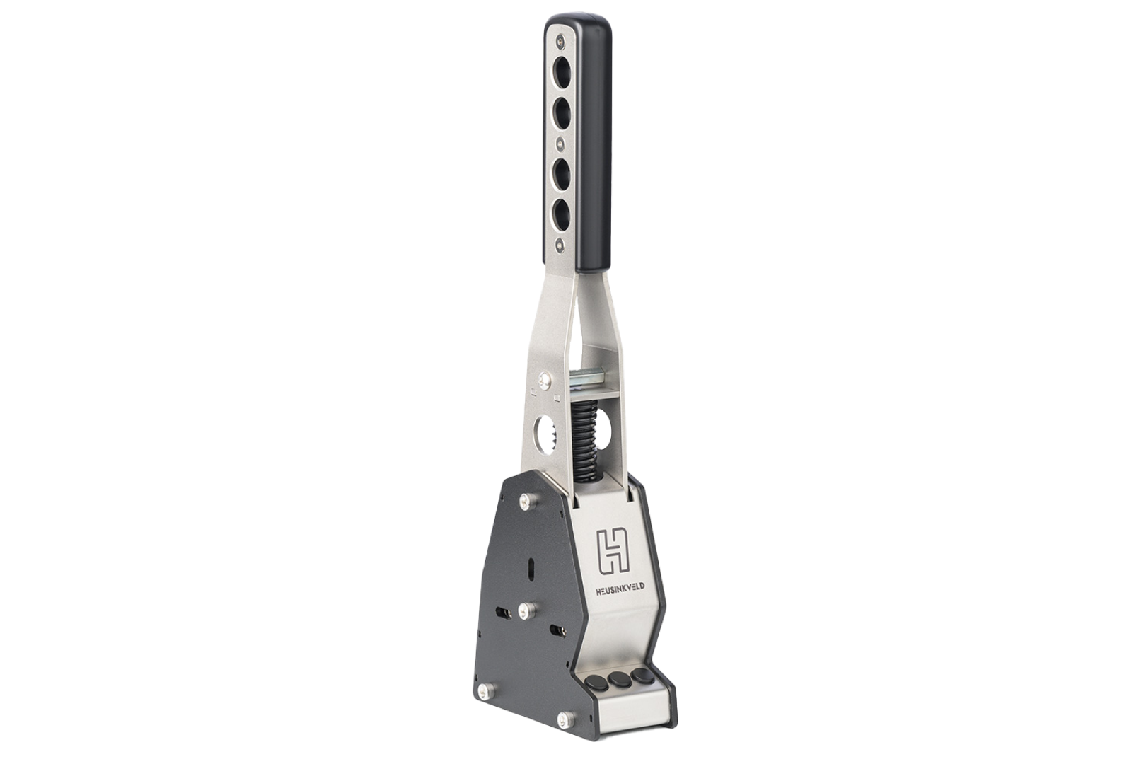 Trak Racer UK MagShift Sequential Shifter and Handbrake set with black lever and mounting base, designed for racing simulators.