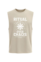 XAPE Ritual Over Chaos Tank Top - Sand