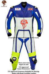 Premium Cowhide Motorcycle Racing Suit | CE-Approved Full Armor | Kids & Adult Sizes
