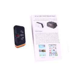 High Quality Super Mini Vgate iCar2 ELM327 OBDII WiFi Car Scanner Tool, Support Android & iOS, WiFi  Black