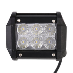 18W  6 LED White Light Floodlight Engineering Lamp / Waterproof IP67 SUVs Light, DC 10-30V, 6 LED Floodlight