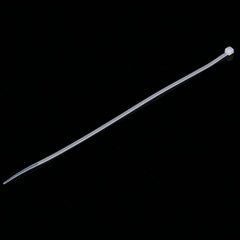 500 PCS 3 x 150mm Self-Locking Nylon Cable Wire Zip Ties, 3mm x 150mm White