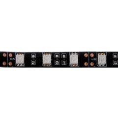 White 60 LED 5050 SMD Waterproof Flexible Car Strip Light, DC 12V, Length: 1m, S-CMS-8113R, S-CMS-8113W