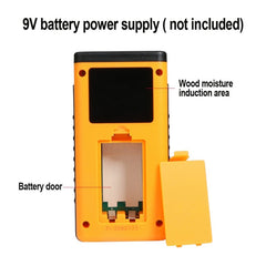 GM630 Digital Wood Moisture Meter with LCD