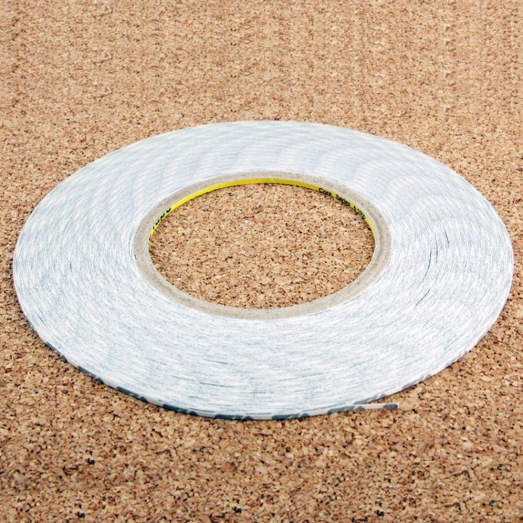 3mm Double Sided Adhesive Sticker Tape for iPhone / Samsung / HTC Mobile Phone Touch Panel Repair, Length: 50m, 3mm White, 3mm Black