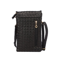 Woven Texture Universal Vertical Style Universal PU Leather Carrying Bag for iPhone 6s Plus / 6 Plus, Galaxy Note 5 & Note 4 & Note 3 / A8 / S6 edge / S6 edge+, Huawei P8 / P7 / Honor 6 Plus
