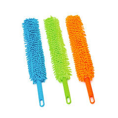Double Sided Flexible Chenille Changeable Dust Duster , Double Sided