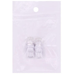 2 PCS T10 1.5W 60LM 1 LED Dark Blue COB LED Brake Light for Vehicles, DC12V
