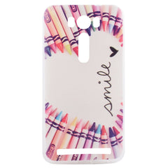 Ultrathin Flowers Pattern Soft TPU Protective Cover Case for Asus Zenfone 2 Laser / ZE500KL 5.0inch, For Zenfone 2 Laser ZE500KL