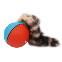 Motorized Rolling Chaser Ball Toy for Dog / Cat / Pet / Kid, Random Color Delivery, Motorized