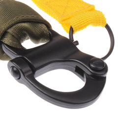 Breakaway Safety Lanyard Strap Rope / Quick Release Buckle Safety Rope / Helicopter Insurance Rope, Safety Lanyard Strap Rope(Army Green)