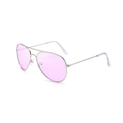 Ms Dazzle Colour UV400 Stylish Polarized Sunglasses, Transparent Purple, Transparent Pink, Transparent Yellow