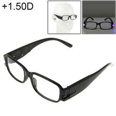 UV Protection White Resin Lens Reading Glasses with Currency Detecting Function, +1.50D, +2.50D, +3.50D, +4.00D