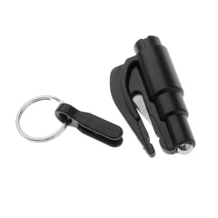 2 in 1 Car Emergency Hammer / Key Chain / Knife Broken Glass Portable Tool, 2 in 1 Black, 2 in 1 Red, 2 in 1 Yellow