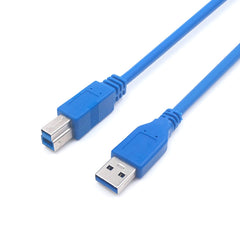USB 3.0 A Male to B Male Extension / Data Transfer / Printer Cable,  Length: 5m, Length: 1.5m