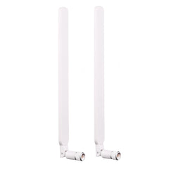 2 PCS B593 5dBi SMA Male 4G LTE Router Antenna, B593 5dBi Antenna White, B593 5dBi Antenna Black