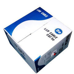 Lan Cable (CAT5E Data cable) Length: 305M, CAT5E CCA, Diameter: 0.5mm, CAT5E Copper, Diameter: 0.5mm