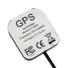 Vehicle GPS Antenna Active Receiver Magnetic Base Mount Adapter Aerial SMA Male Connector, Cable Length: 3m, SMA Male Connector
