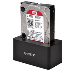 ORICO 6619US3 5Gbps Super Speed USB 3.0 to SATA Hard Drive Docking Station for 2.5 inch / 3.5 inch Hard Drive, 6619US3