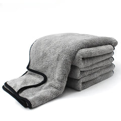 Eliteridegear microfiber car wash towel, super absorbent auto cleaning cloth for drying and detailing vehicles.