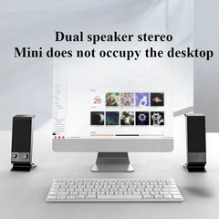 ZJMZYMC V-112 Desktop USB Bluetooth Mini Speaker Subwoofer